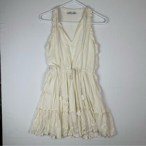 Dex Crinkle Tiered Sleeveless Mini Dress